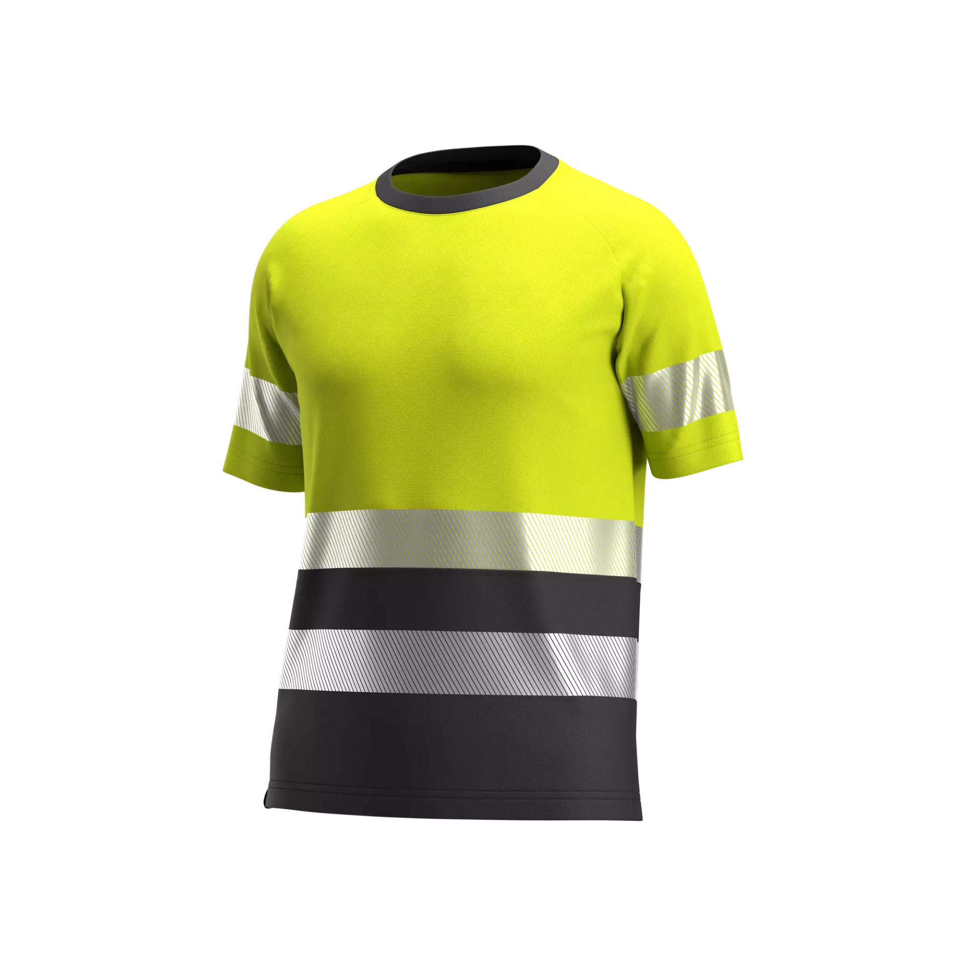 Safety Jogger SCUHVTSM-334, SCUTI M T-Shirts, Gelb/Dunkelgrau, image 1