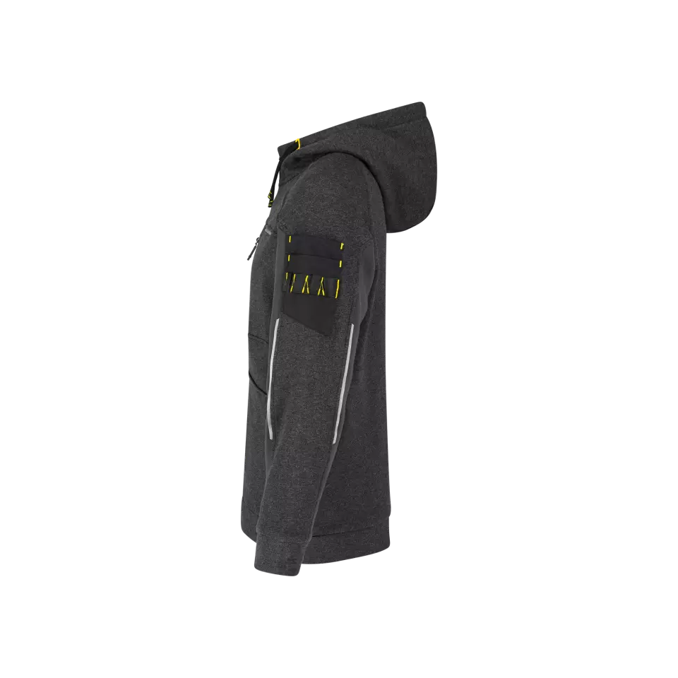 Safety Jogger DENHOODM-122, DENEB M Hoodies, Schwarz/Dunkelgrau, image 4, gallery thumbnail