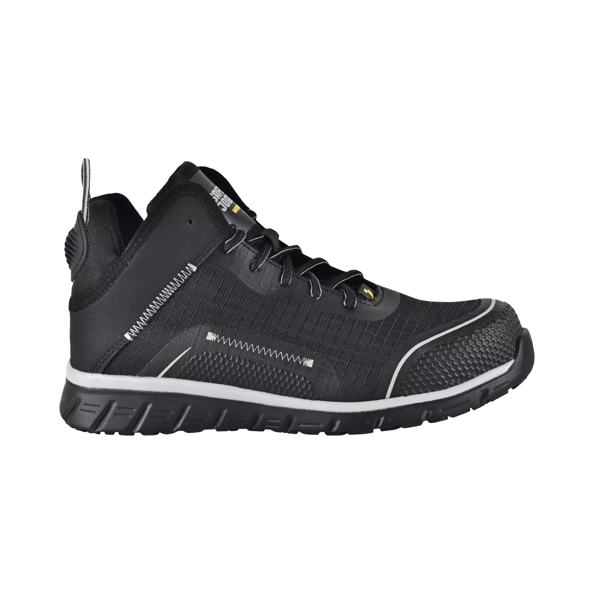 Safety Jogger LIGERO2S1M-BLK, LIGERO2 S1P MID Safety shoes, Black