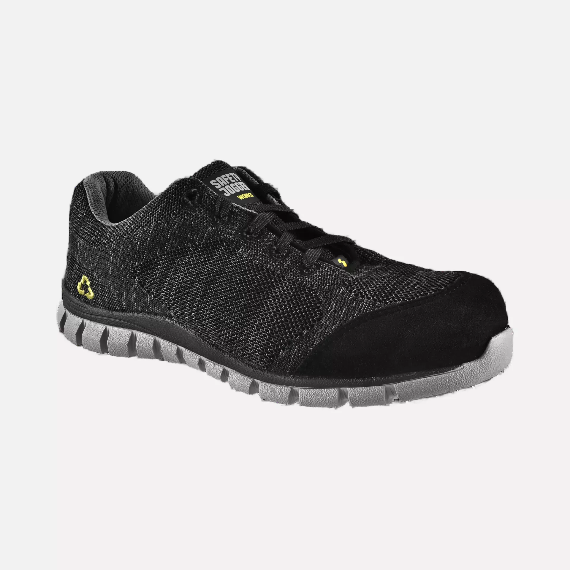 Safety Jogger MORRIS-BLK, MORRIS Safety shoes, Black, S1P, image 3