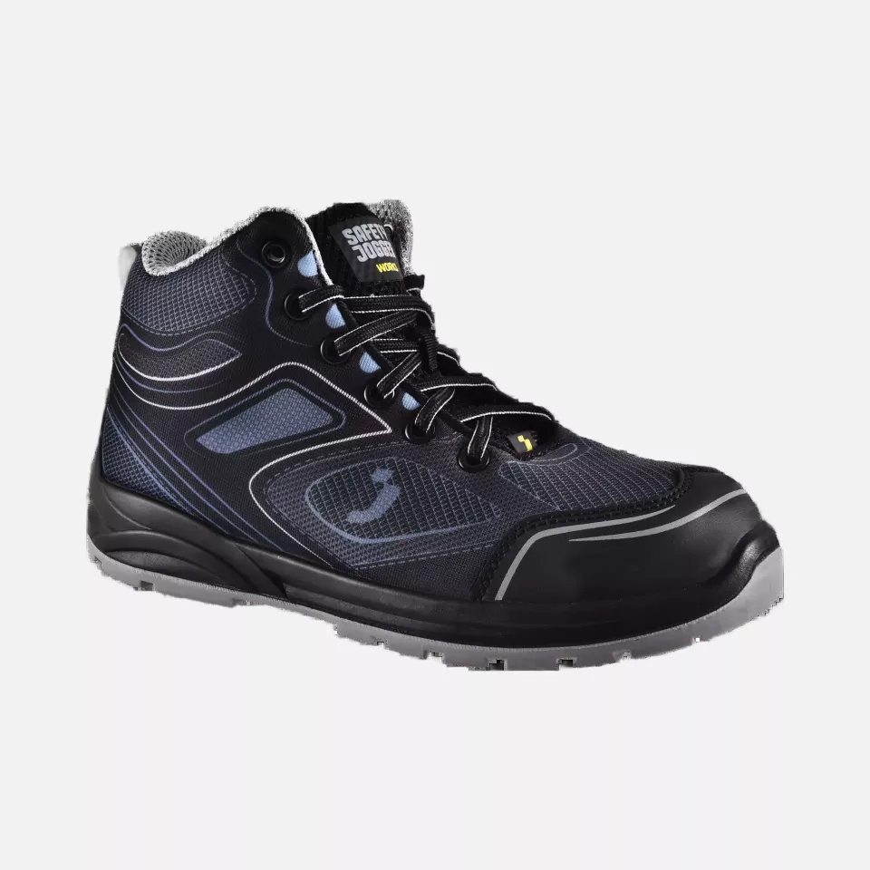 Safety Jogger CADORMID-GRY, CADOR S1P MID Safety shoes, grey, image 3, gallery thumbnail
