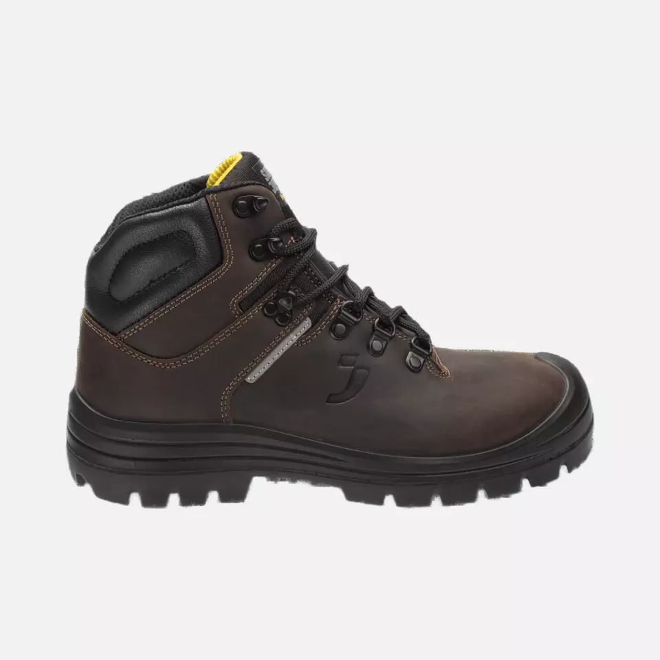 Safety Jogger VESUVIOS3M-DBN, VESUVIO S3 MID Safety shoes, dark brown, image 1, gallery thumbnail