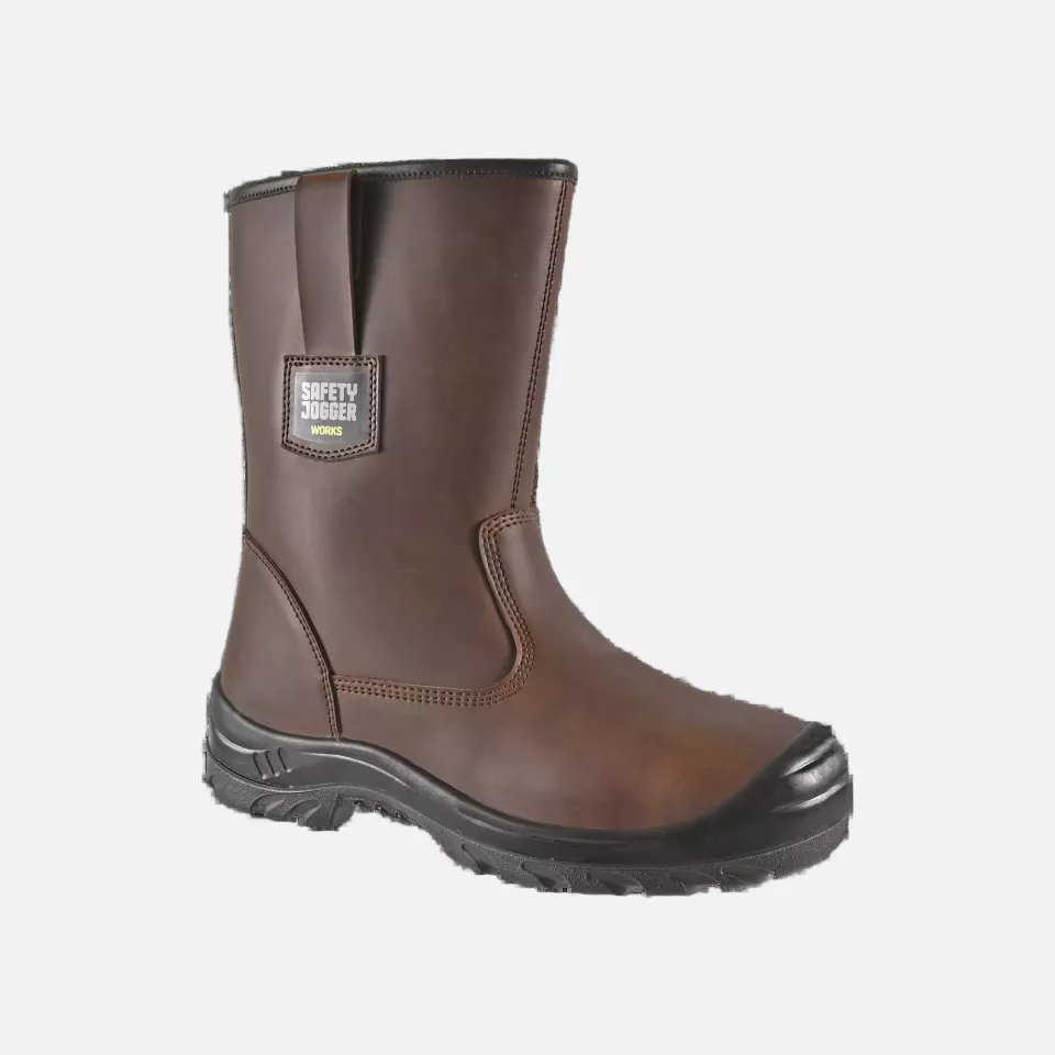 Safety Jogger ALASKA-BRN, ALASKA Safety boots, brown, S3, image 3, gallery thumbnail