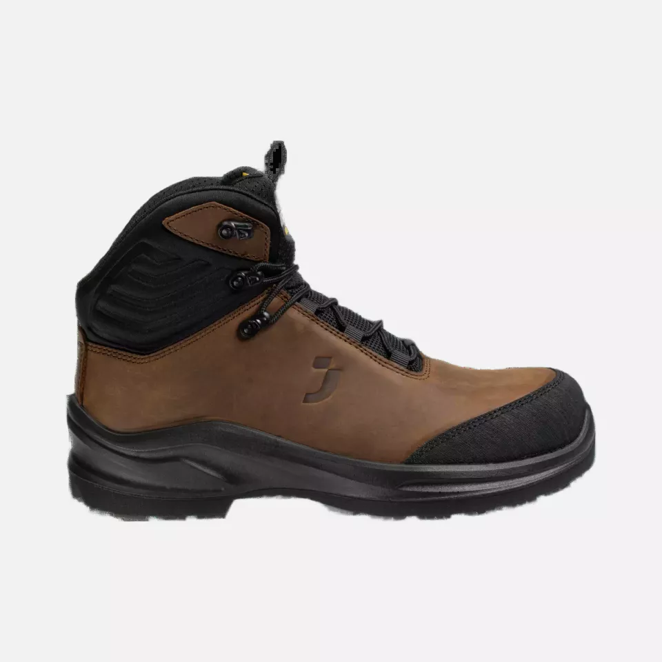Safety Jogger MDLCHS3SMT-BRN, MODULO LEA S3S MID T Safety boots, brown, image 1, gallery thumbnail