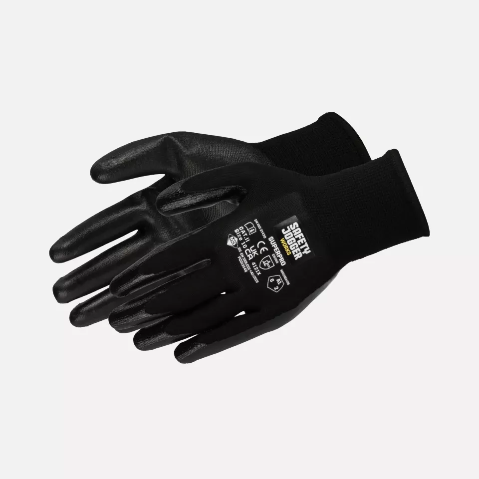Safety Jogger SUPERPROP-210, SUPERPRO Gloves, Black, image 1, gallery thumbnail