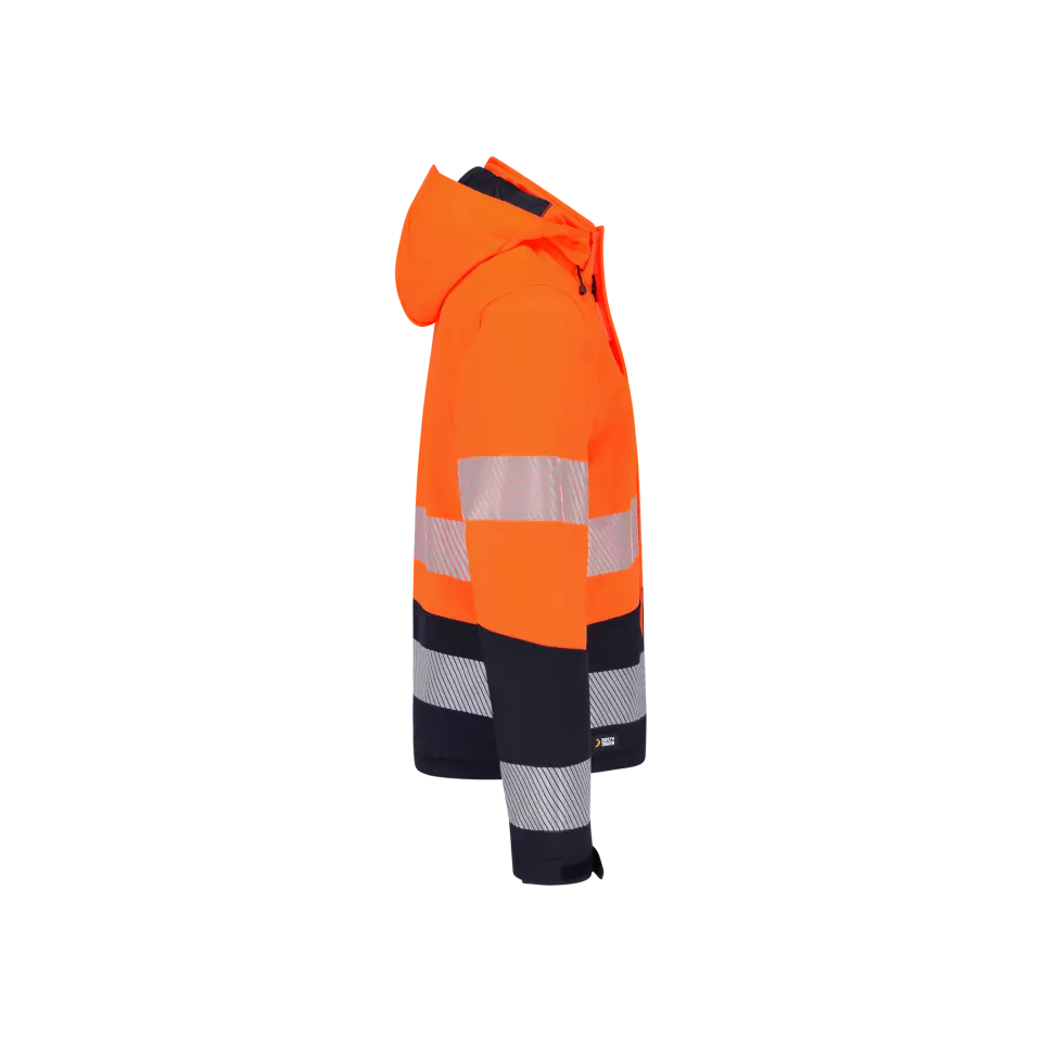 Safety Jogger SCUHVSSHLM-489, SCUTI Softshelljacke, Orange/Schwarz, image 2, gallery thumbnail