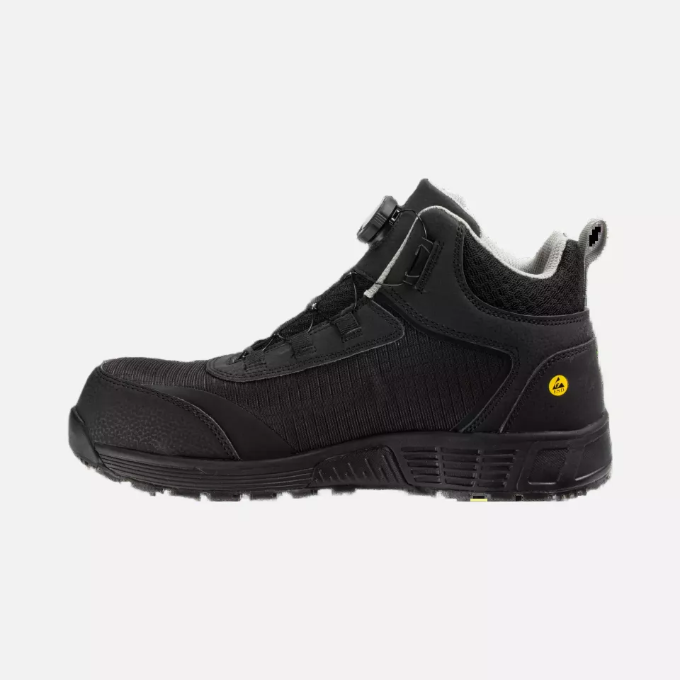 Safety Jogger ASAMAS3MTL-BLK, ASAMA S3S MID TLS Safety boots, Black, image 2, gallery thumbnail