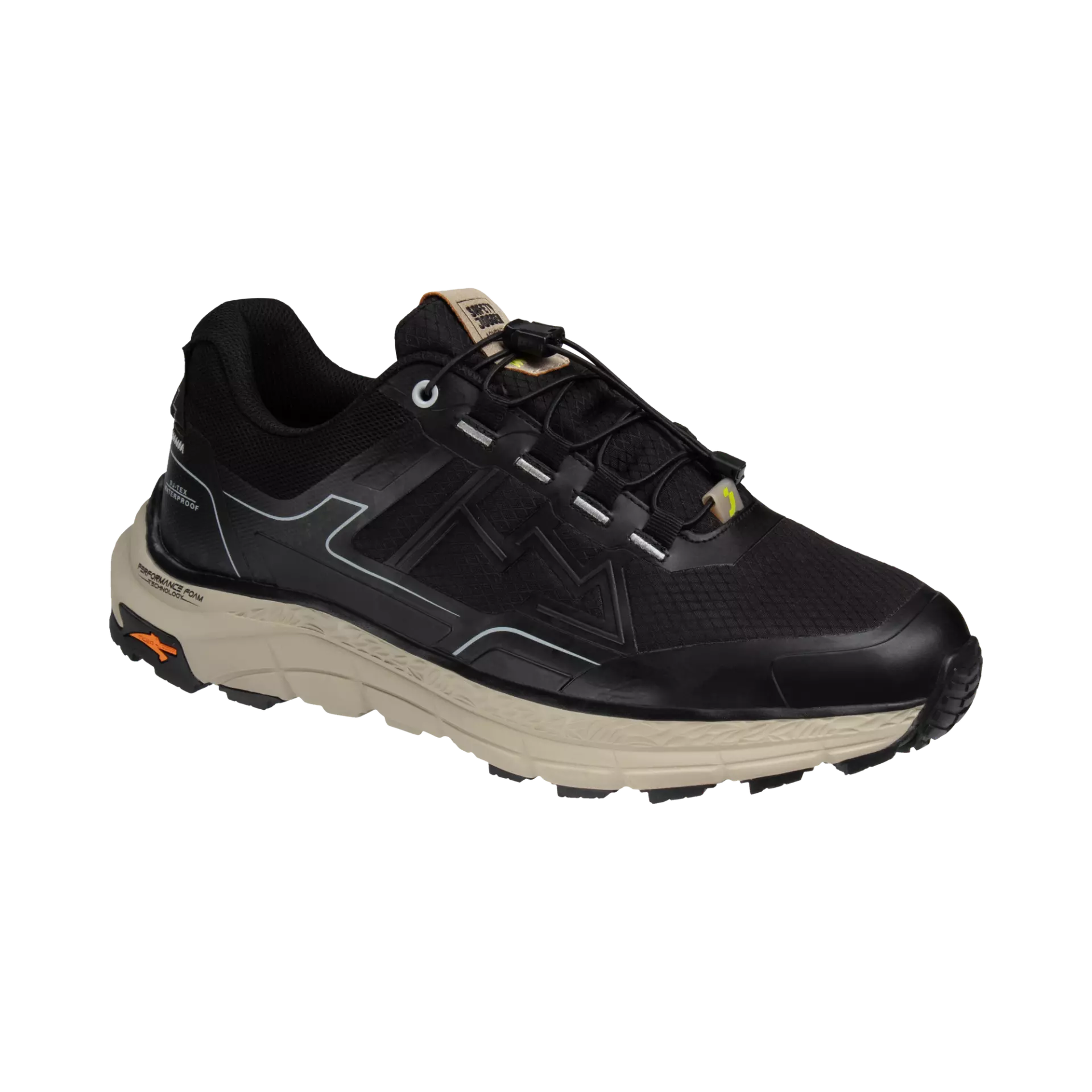 Safety Jogger CARACAS-BLK, CARACAS Hiking shoes, Black, image 3