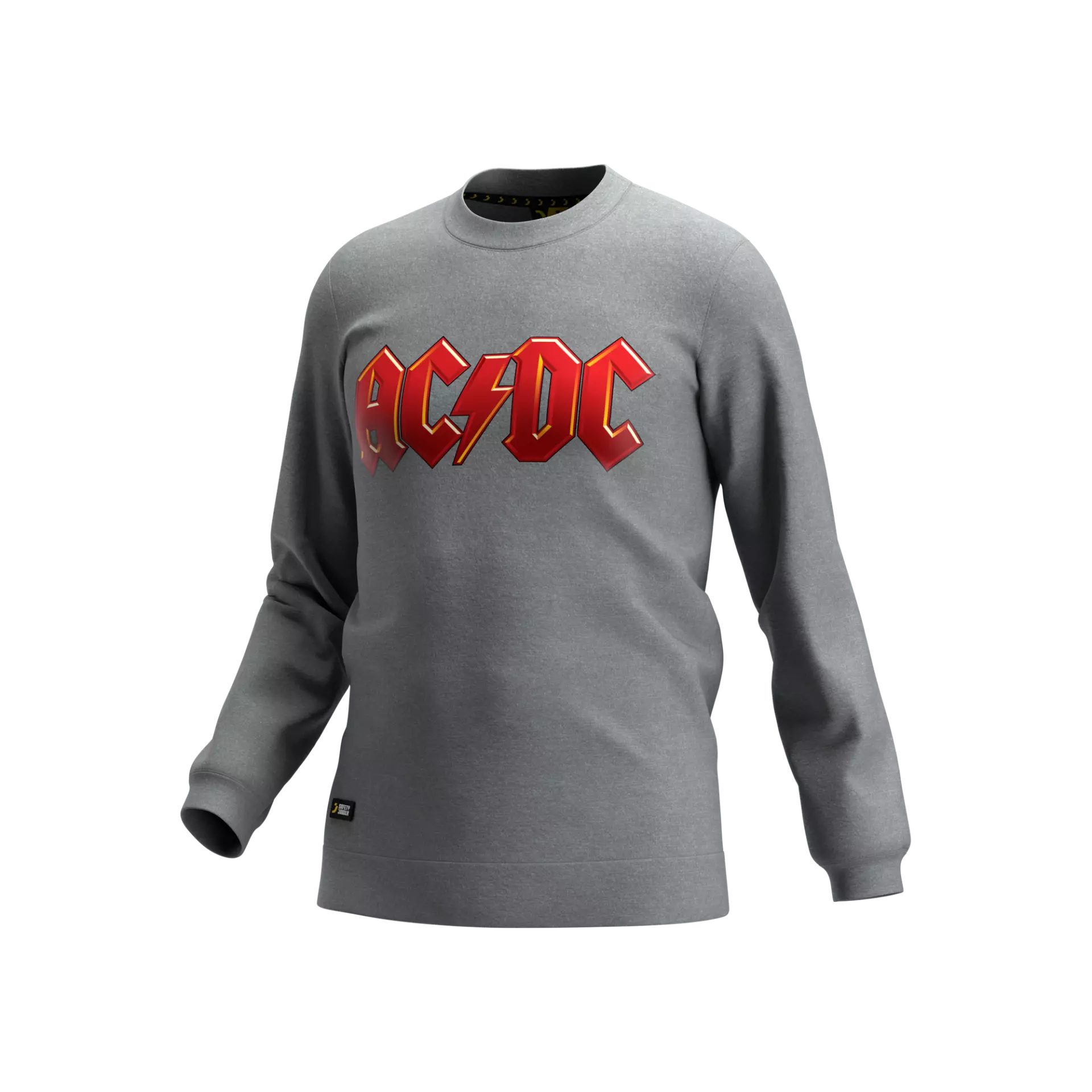 Safety Jogger ACXCREWNEC-113, ACDC X Crewneck sweater, light grey
