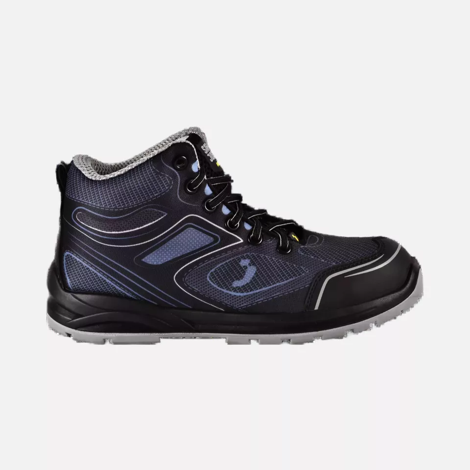 Safety Jogger CADORMID-GRY, CADOR S1P MID Safety shoes, grey, image 1, gallery thumbnail
