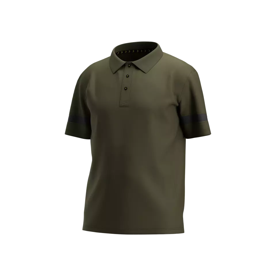 Safety Jogger KASPOLOM-A56, KASAI M Polo shirts, Khaki/dark grey, image 1, gallery thumbnail