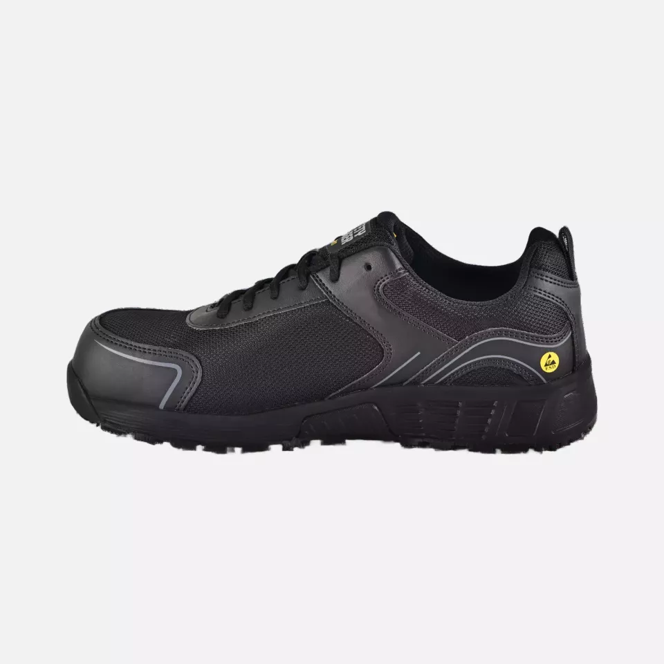 Safety Jogger AAKS1PLOW-BLK, AAK S1P LOW Safety shoes, Black, S1PS, image 2, gallery thumbnail