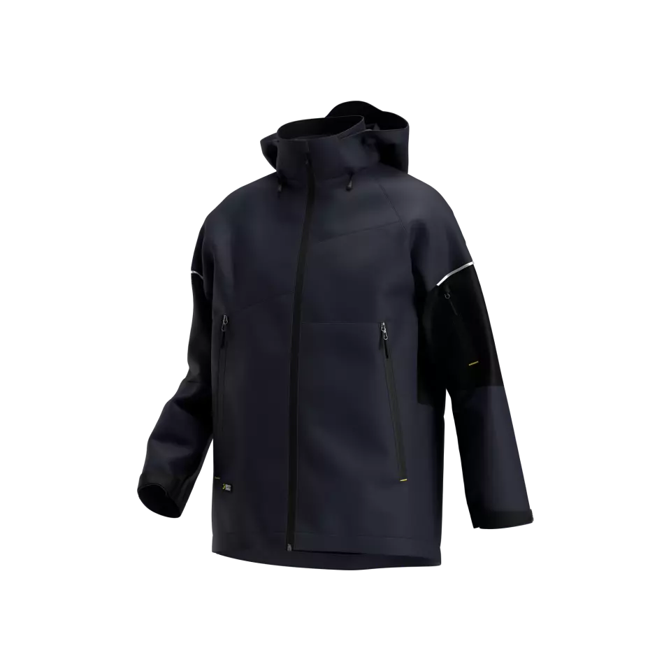 Safety Jogger KASRJACM-442, KASAI Men Rain jackets, navy/Black, image 1, gallery thumbnail