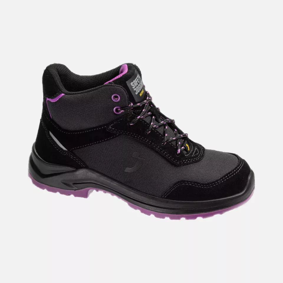 Safety Jogger BOTANICS1P-813, BOTANIC S1P MID Safety boots, Black, image 3, gallery thumbnail