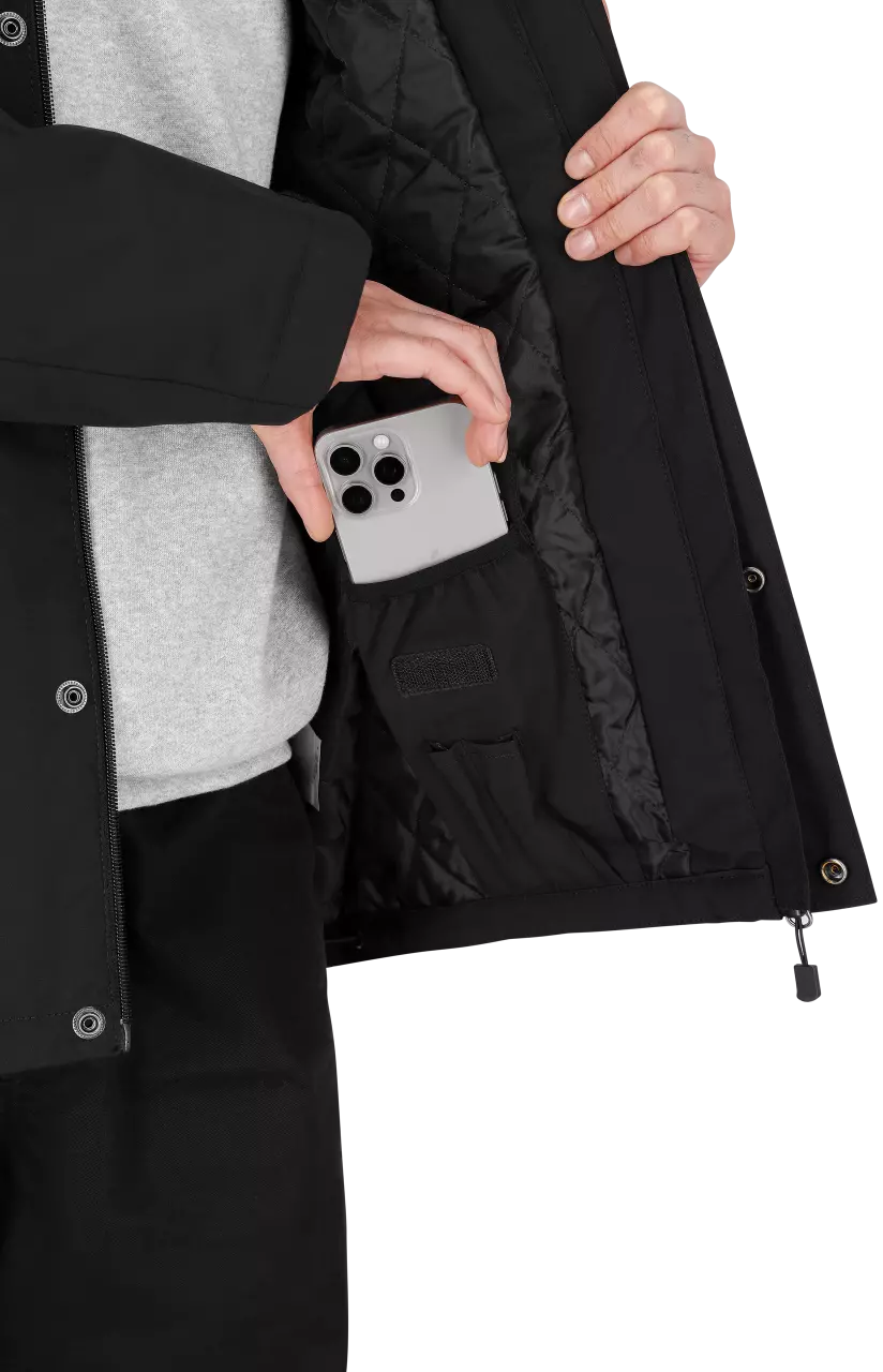 Safety Jogger OAKWJACM-BLK, OAK Men Winter jackets, Black, image 7, gallery thumbnail
