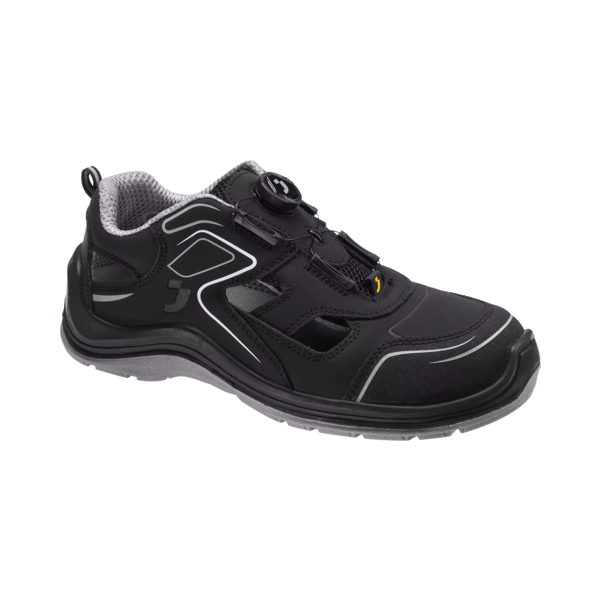 Safety Jogger FLOWS1PSTL-BLK, FLOW S1P SANDAL TLS Safety shoes, Black, image 3