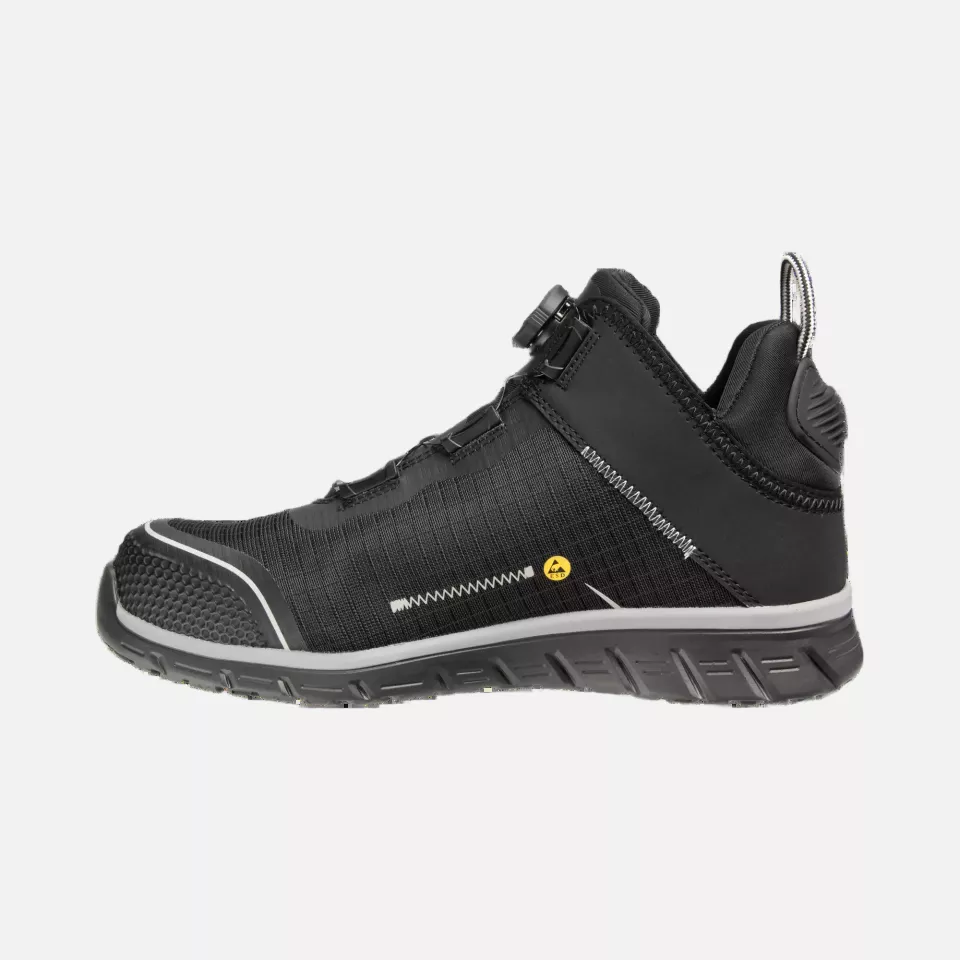 Safety Jogger LIGERO2SMT-BLK, LIGERO2 S1P MID TLS Safety shoes, Black, image 2, gallery thumbnail
