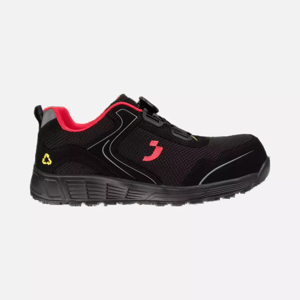 Safety Jogger ECOLBIS1PT-BLK, ECOLOBI S1P LOW TLS Safety shoes, Black, S1PS, image 1, gallery thumbnail