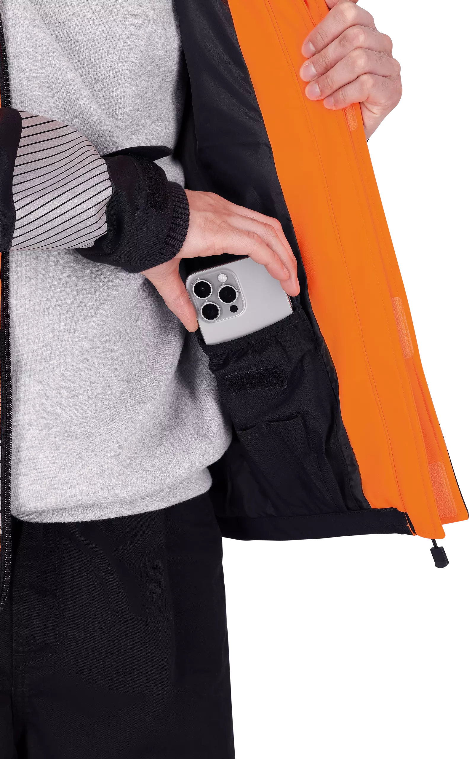 Safety Jogger SCUHVSSHLM-489, SCUTI Softshelljacke, Orange/Schwarz, image 6