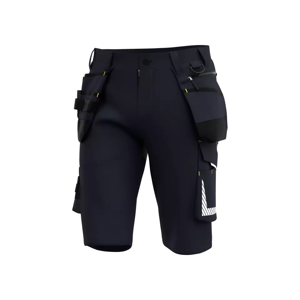 Safety Jogger ALKSHORTM-419, ALKES MEN Shorts, navy/dark grey