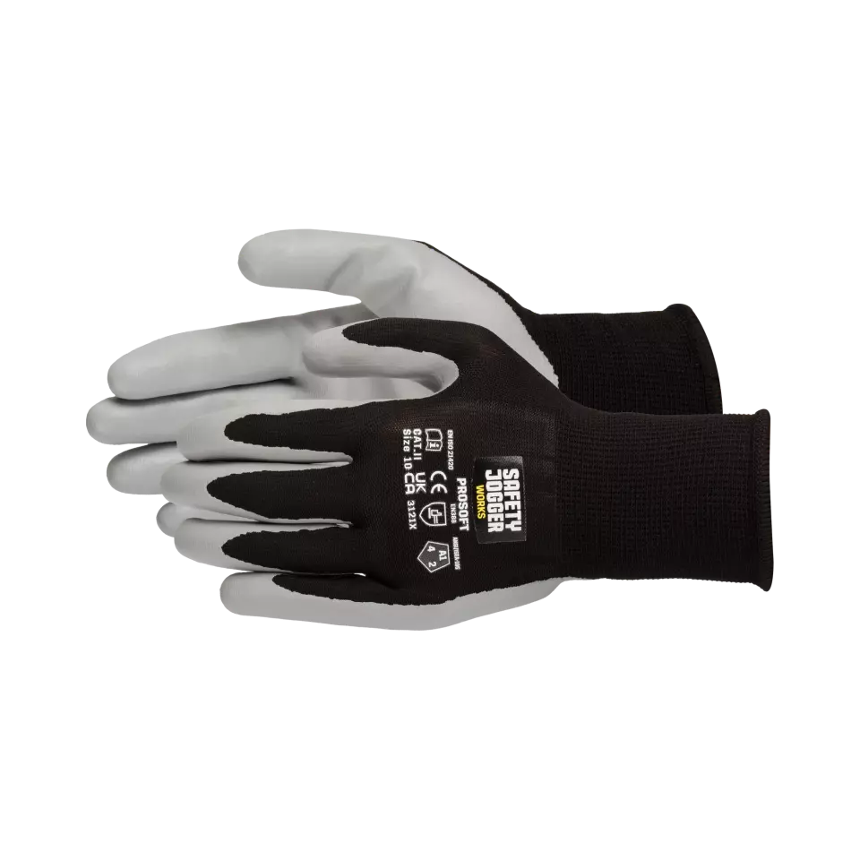 Safety Jogger PROSOFT12P-335, PROSOFT Gloves, Black, image 1, gallery thumbnail