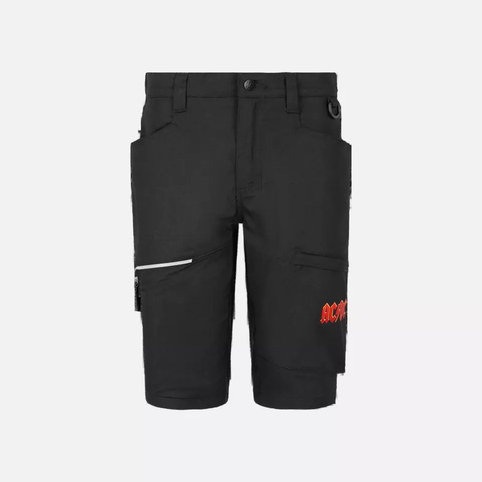 Safety Jogger ACOAKSHORT-112, ACDC Shorts, Black, image 1, gallery thumbnail