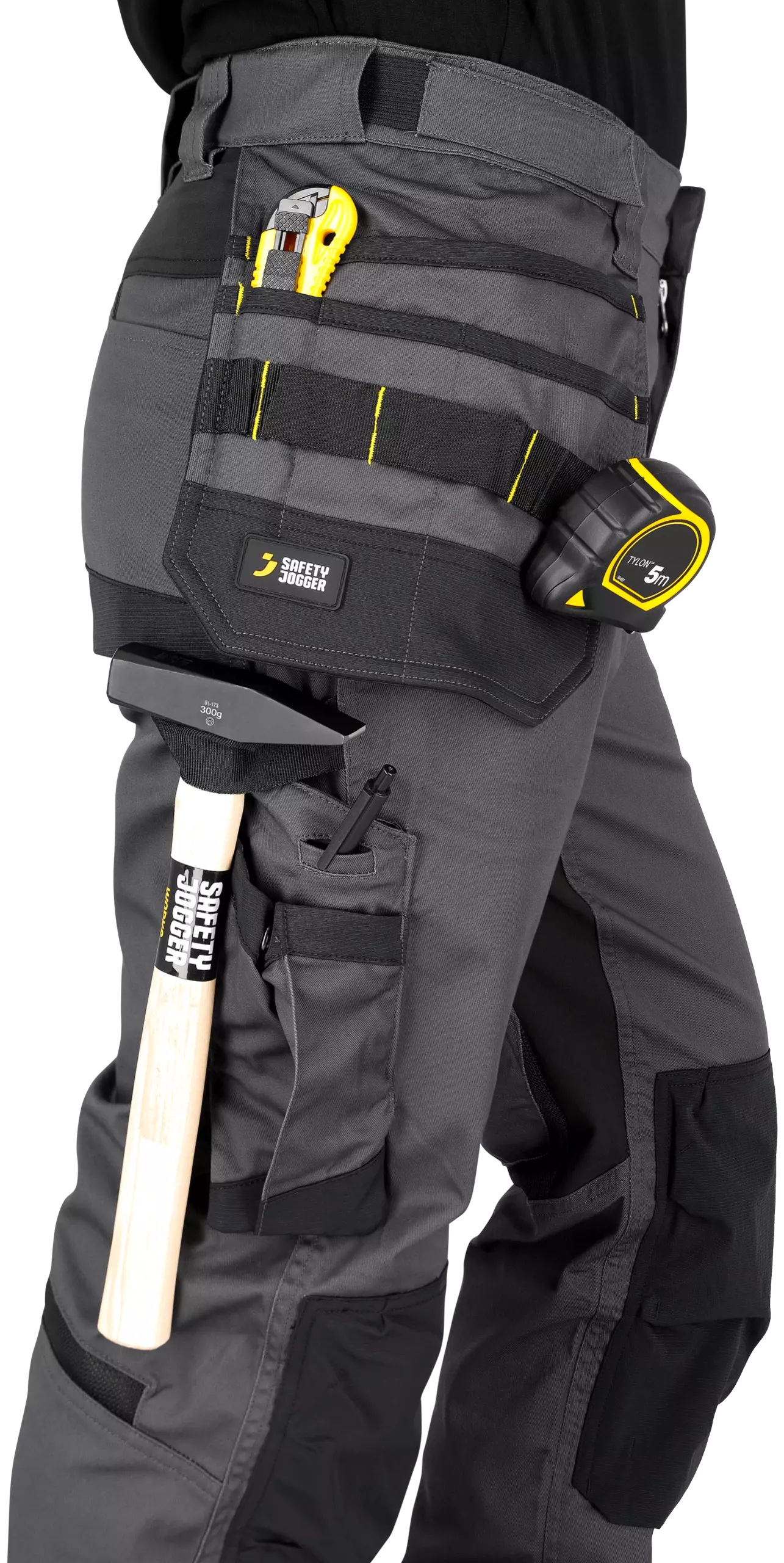 Safety Jogger ALKTROM-DGR, ALKES MEN Work trousers, dark grey, image 5