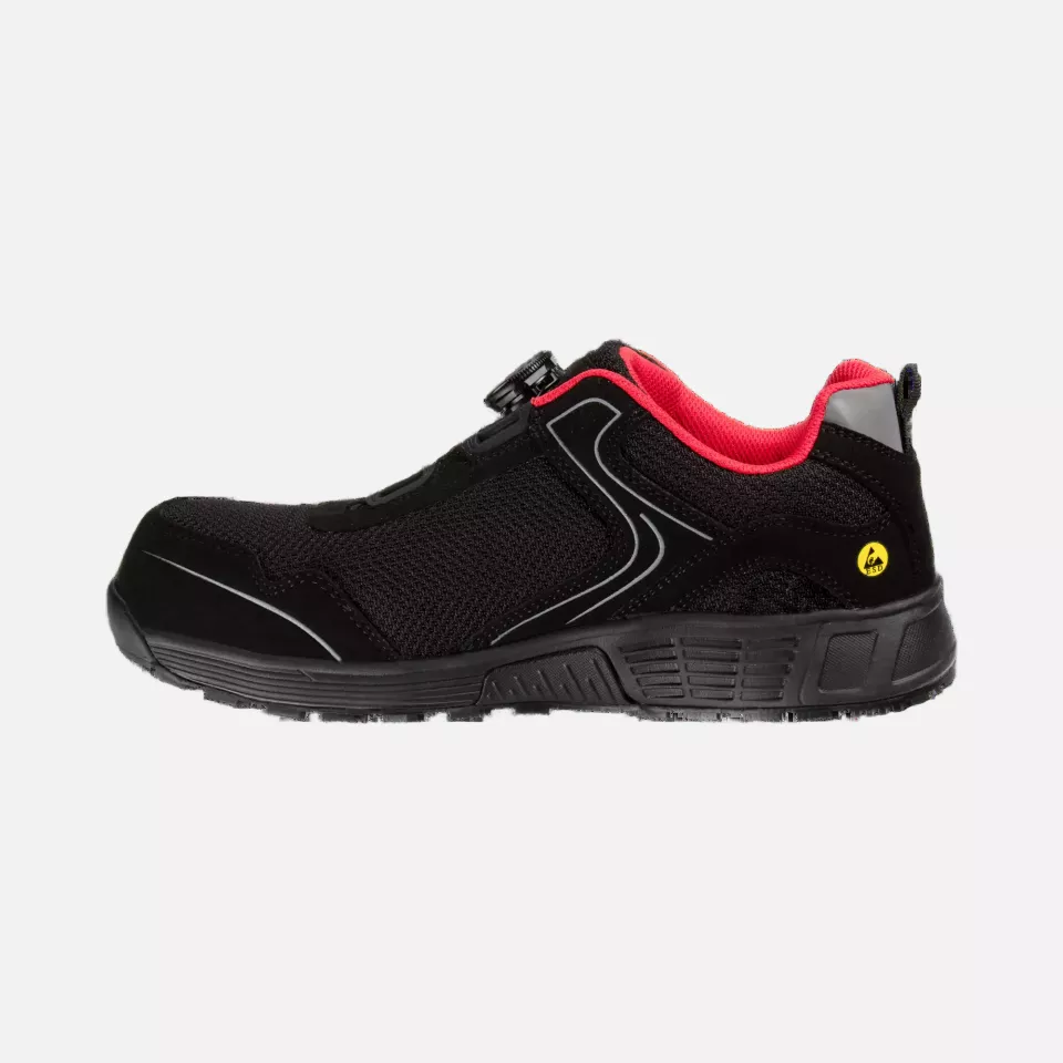 Safety Jogger ECOLBIS1PT-BLK, ECOLOBI S1P LOW TLS Safety shoes, Black, S1PS, image 2, gallery thumbnail
