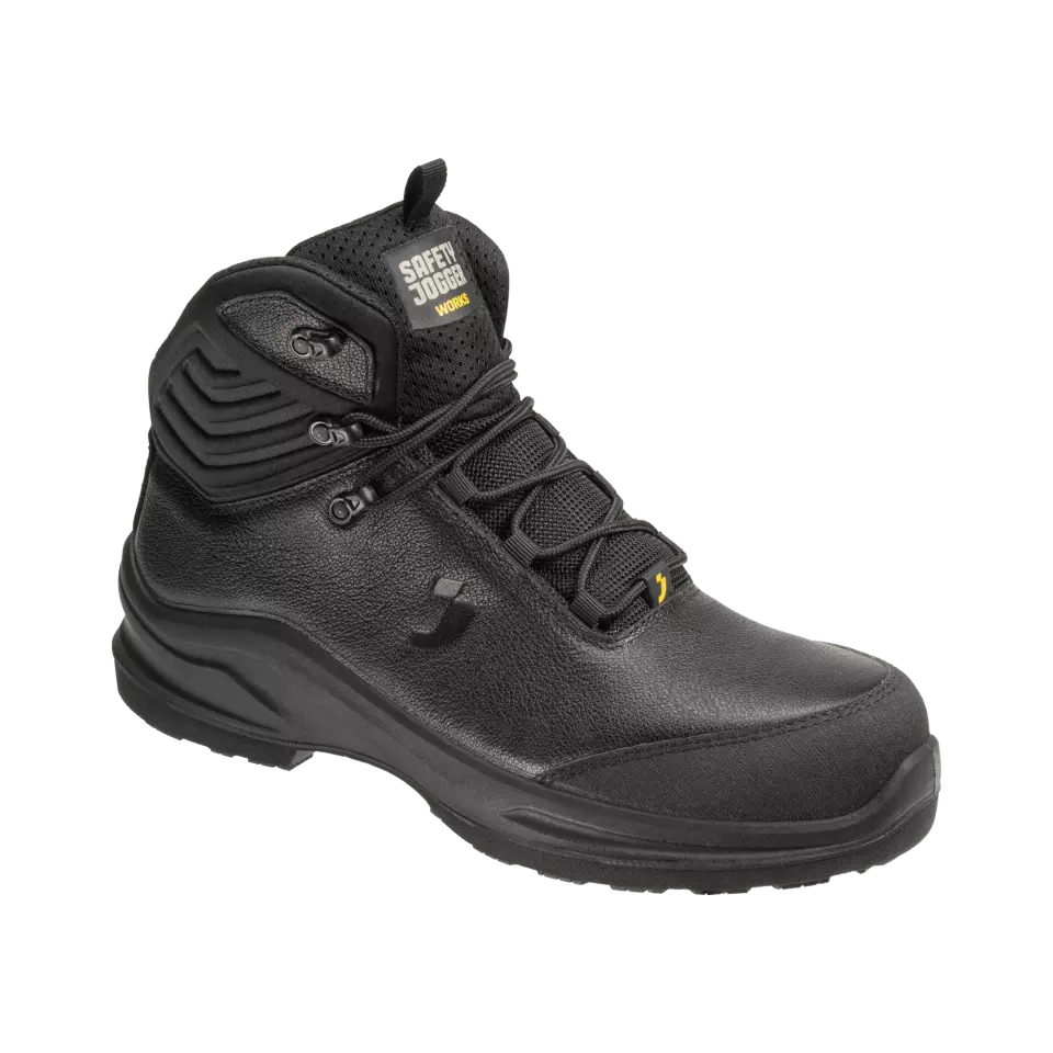 Safety Jogger MDLOLEAS3M-BLK, MODULO LE S3S MID TG Sicherheitsstiefel, Schwarz, image 3, gallery thumbnail