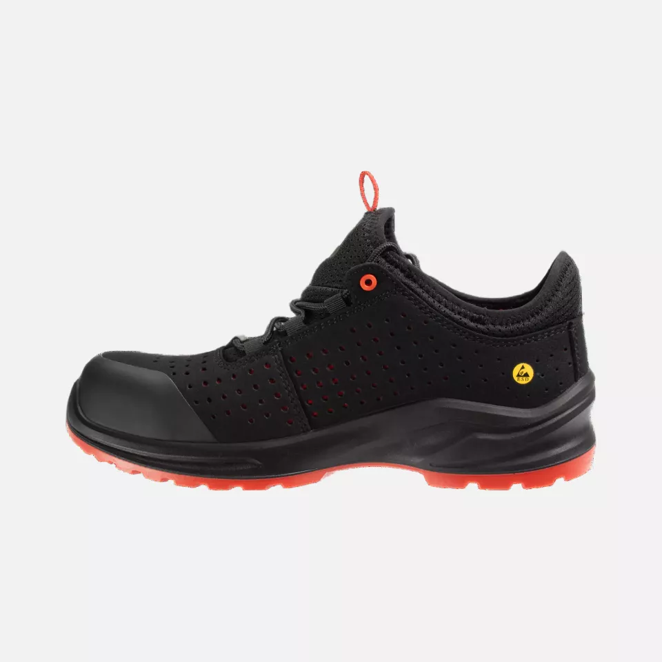 Safety Jogger MODULOS1PL-112, MODULO S1PS LOW PERF Safety shoes, Black, image 2, gallery thumbnail