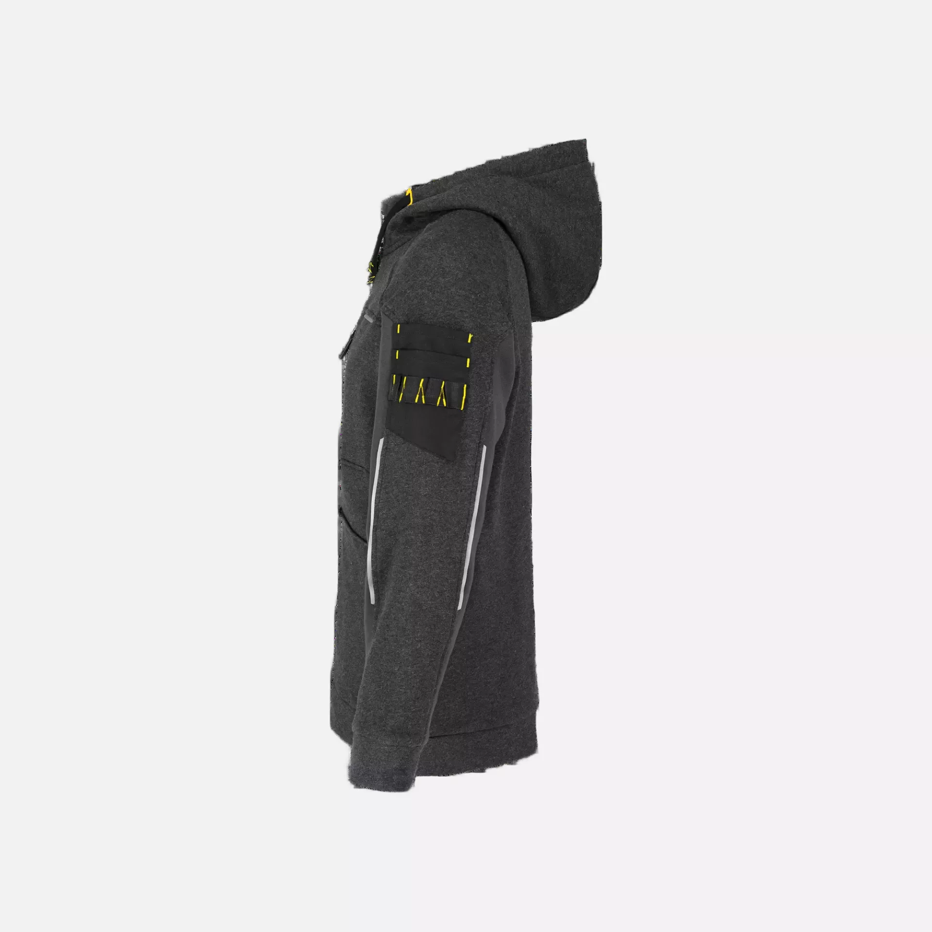 Safety Jogger DENHOODM-122, DENEB M Hoodies, Black/dark grey, image 4