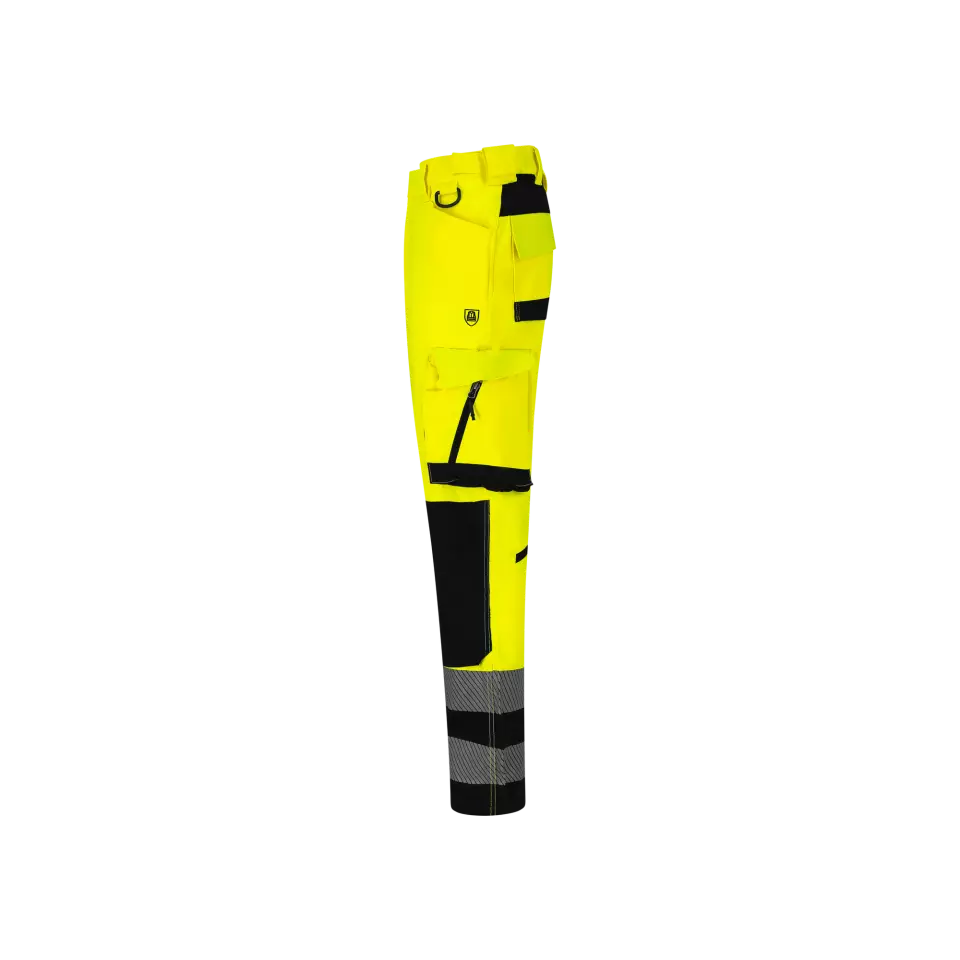 Safety Jogger SCUHVTROM-593, SCUTI HV M Arbeitshose, Gelb/Schwarz, image 4, gallery thumbnail