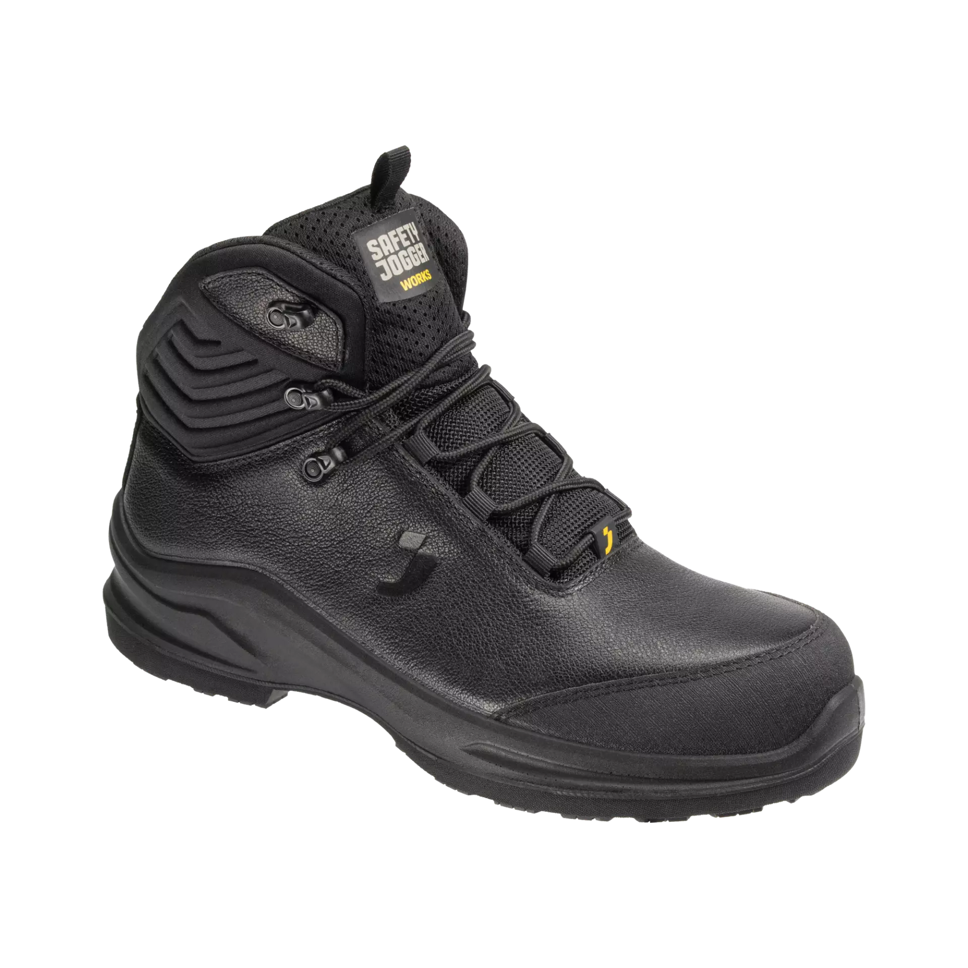 Safety Jogger MDLOLEAS3M-BLK, MODULO LE S3S MID TG Sicherheitsstiefel, Schwarz, image 3