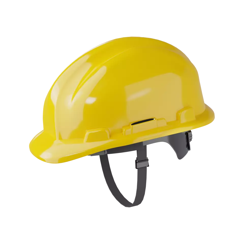 Safety Jogger KANHALWS-YEL, KANHA L Helmet with Chinstrap, Yellow, yellow