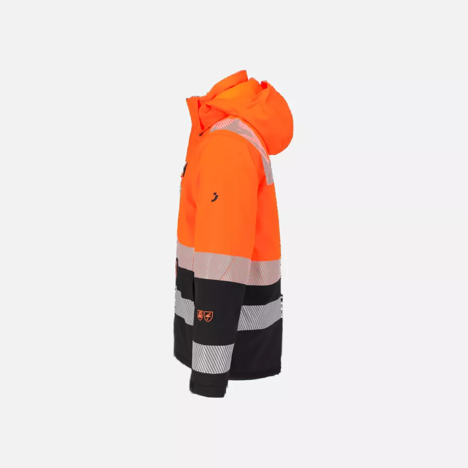 Safety Jogger SCUHVWJACM-489, SCUTI Men Winter jackets, Orange/Black, image 4, gallery thumbnail