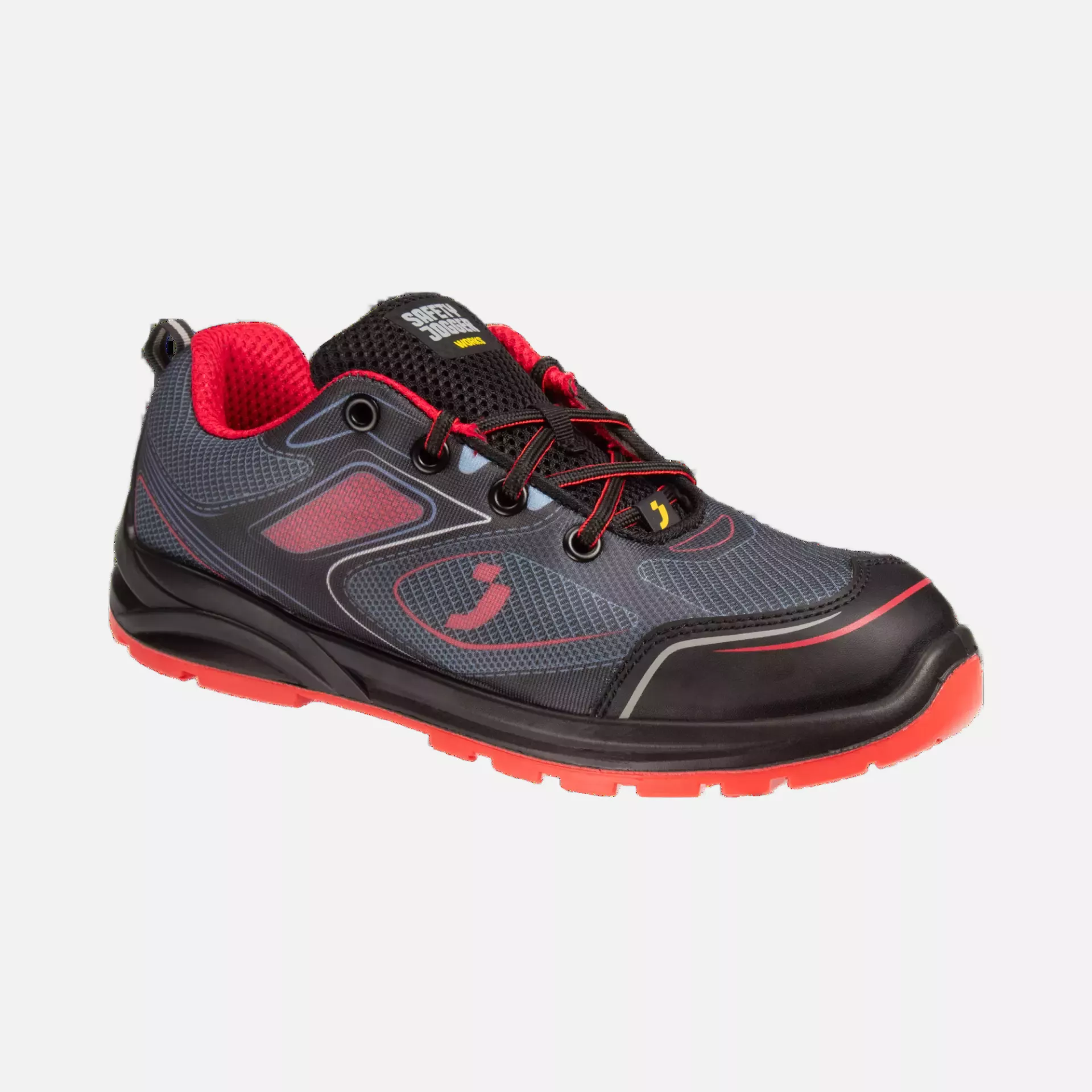 Safety Jogger CADOR-RED, CADOR Safety shoes, red, S1P, image 3