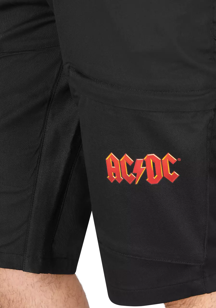 Safety Jogger ACOAKSHORT-112, ACDC Shorts, Black, image 5, gallery thumbnail