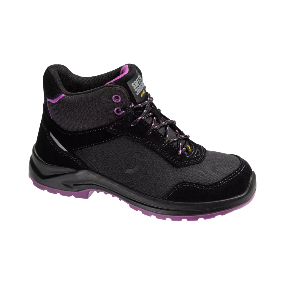 Safety Jogger BOTANICS1P-813, BOTANIC S1P MID Safety boots, Black, image 3, gallery thumbnail