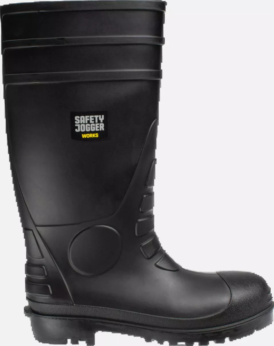 Safety Jogger HERCULES-BLK, HERCULES Safety boots, Black, S5, image 1, gallery thumbnail
