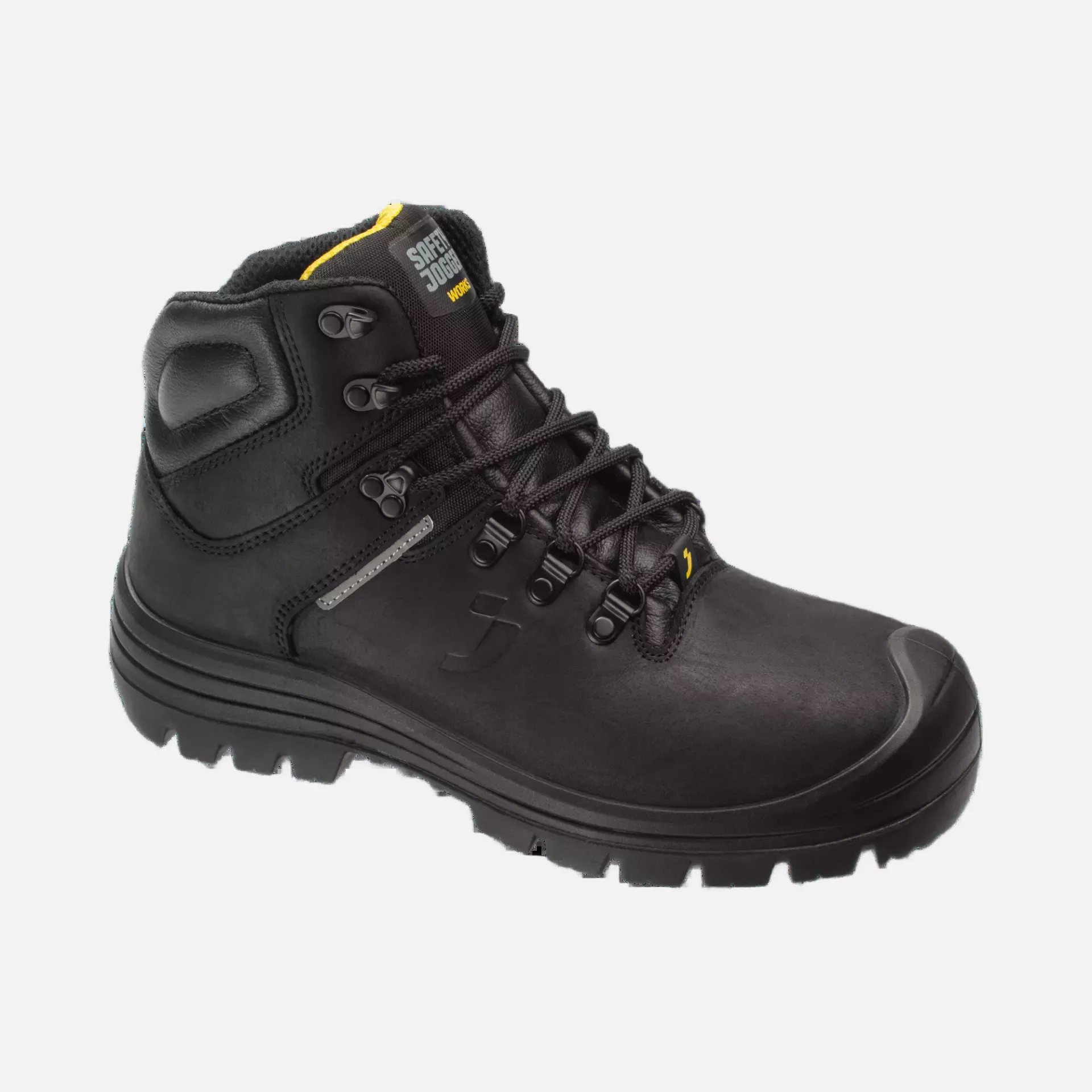 Safety Jogger VESUVIOS3M-BLK, VESUVIO S3 MID Safety shoes, Black, image 3
