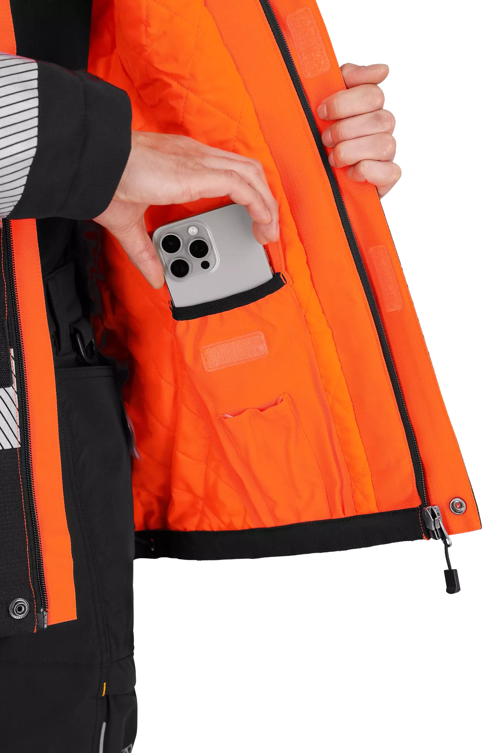 Safety Jogger SCUHVWJACM-489, SCUTI Herren Winterjacke, Orange/Schwarz, image 7