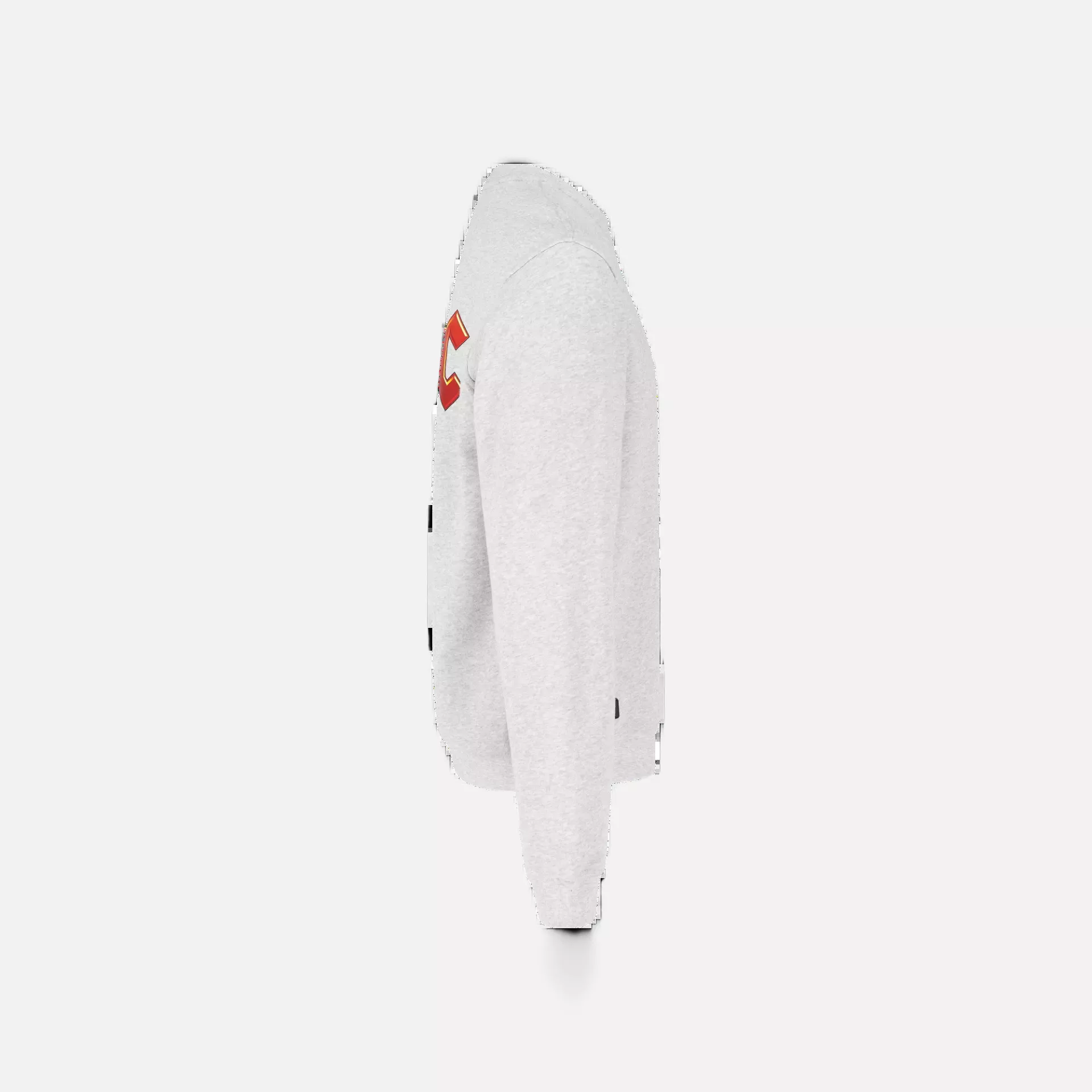 Safety Jogger ACCREWNECK-113, ACDC Crewneck sweater, light grey, image 3