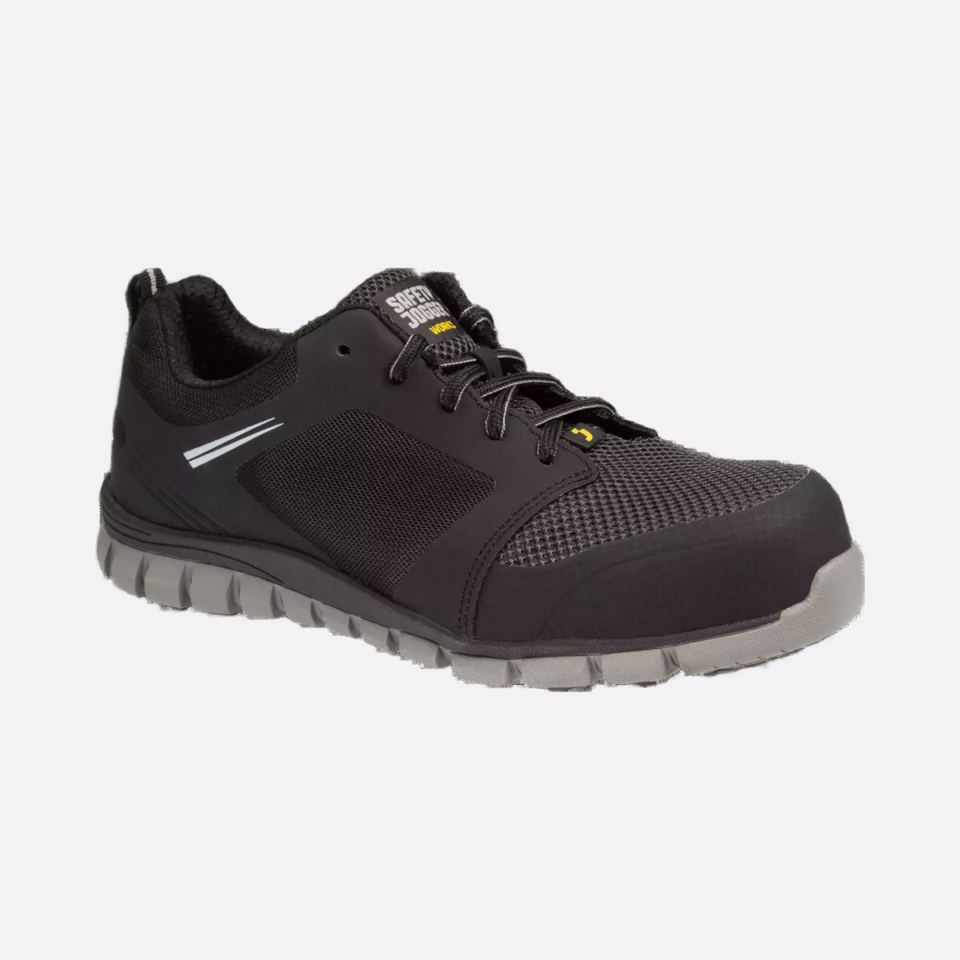 Safety Jogger LIGERO-BLK, LIGERO Safety shoes, Black, S1P, image 3