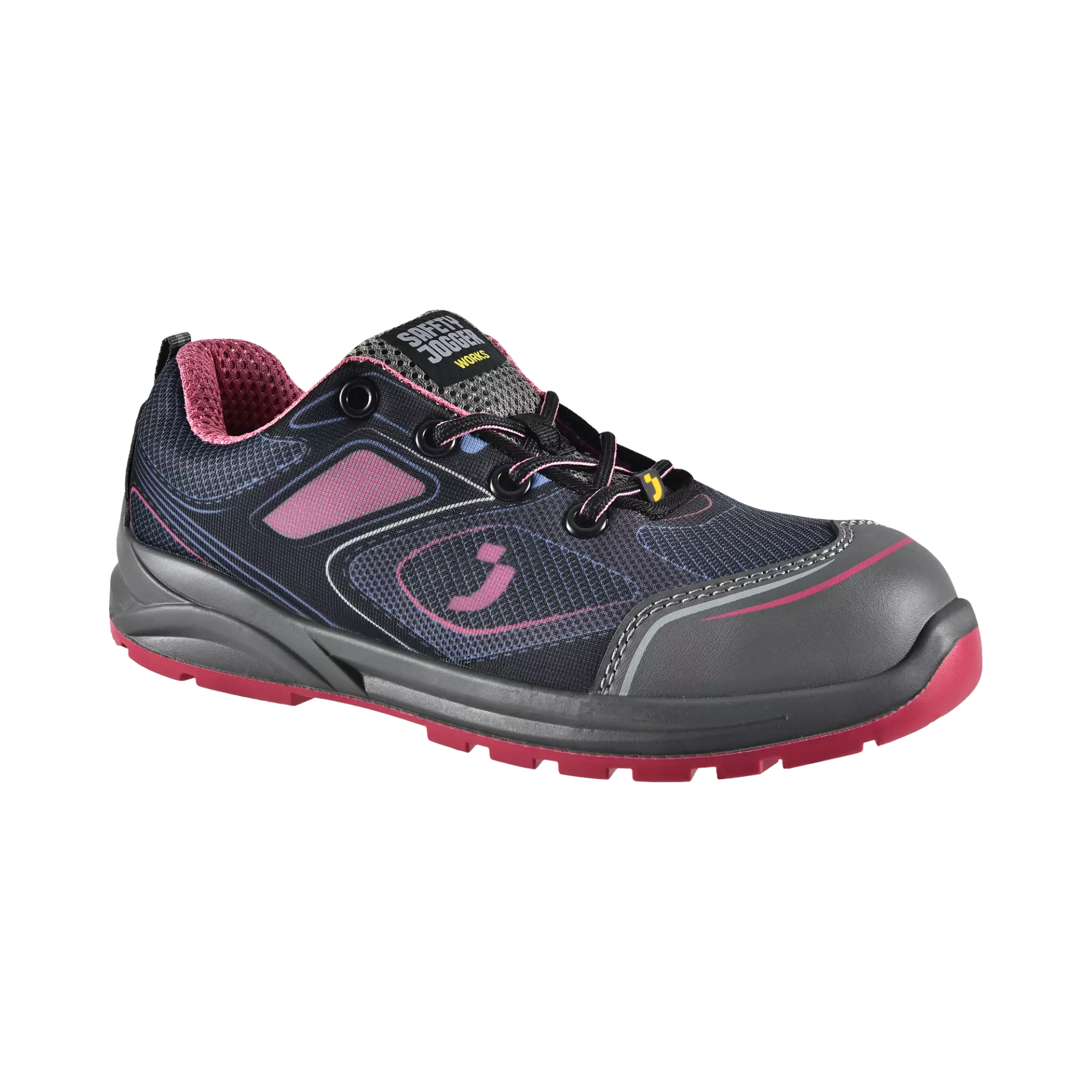 Safety Jogger CADOR-PNK, CADOR Safety shoes, pink, S1P, image 2