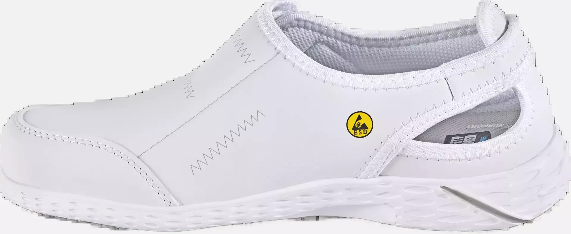 Safety Jogger LINA-WHT, LINA Work Shoes, White, OB, image 2