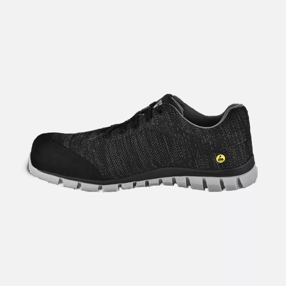 Safety Jogger MORRIS-BLK, MORRIS Safety shoes, Black, S1P, image 2, gallery thumbnail