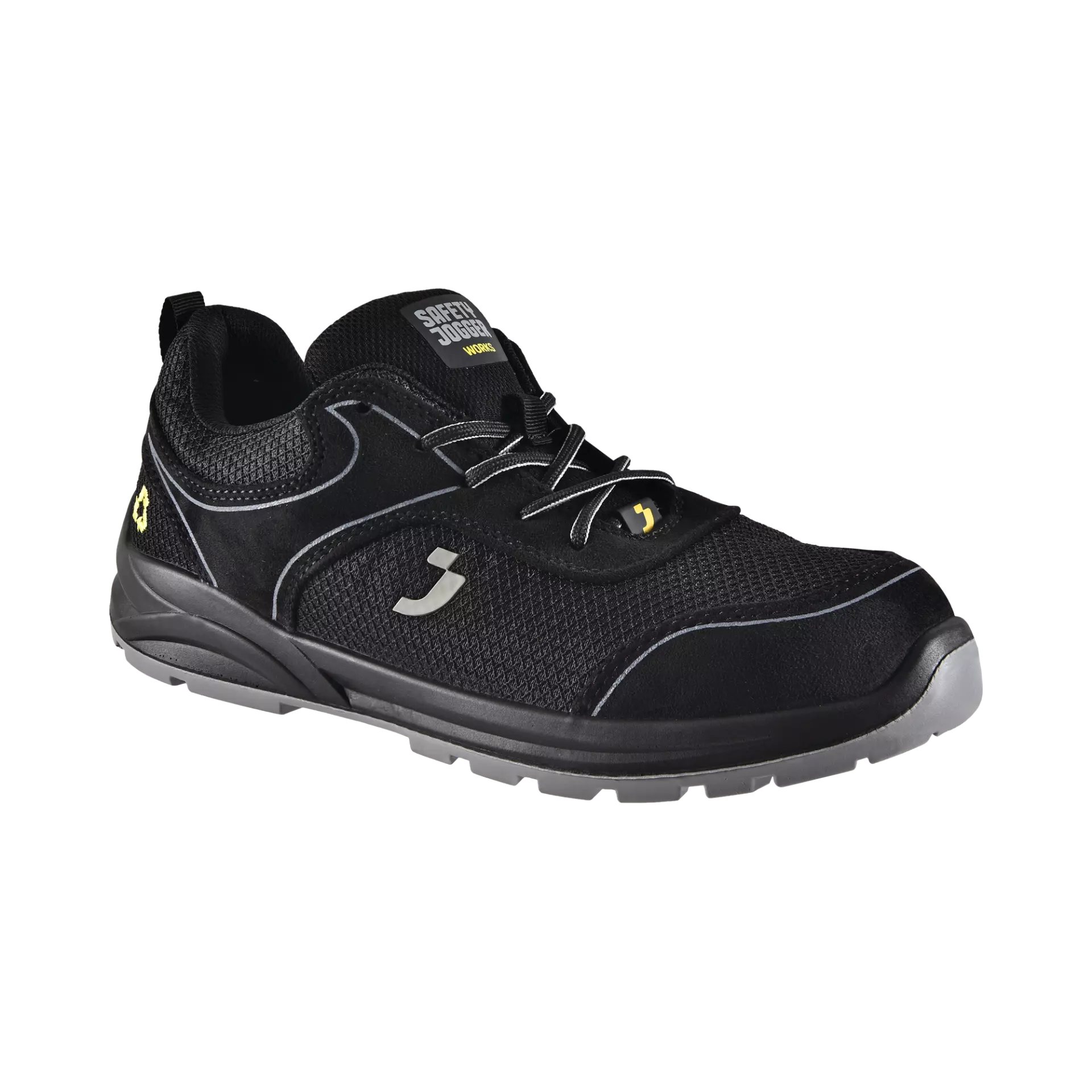 Safety Jogger ECOCADOR-BLK, ECOCADOR S1P LOW Safety shoes, Black, image 3