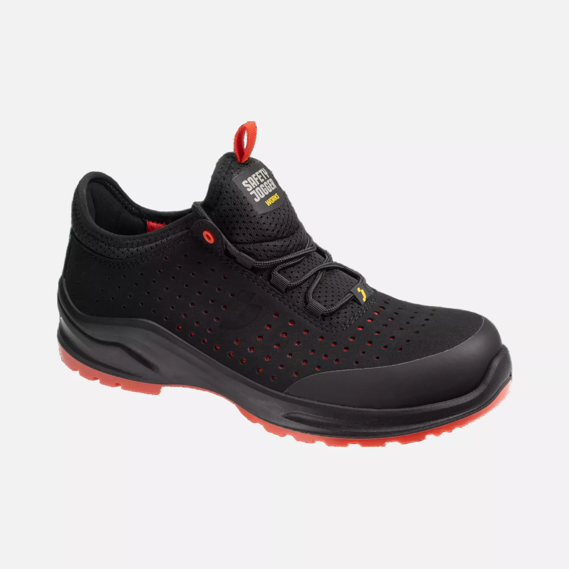 Safety Jogger MODULOS1PL-112, MODULO S1PS LOW PERF Safety shoes, Black, image 3