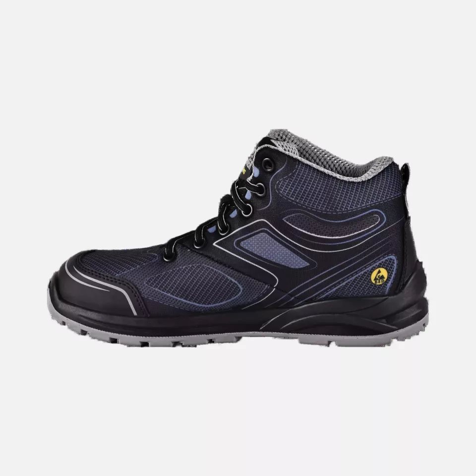 Safety Jogger CADORMID-GRY, CADOR S1P MID Safety shoes, grey, image 2, gallery thumbnail