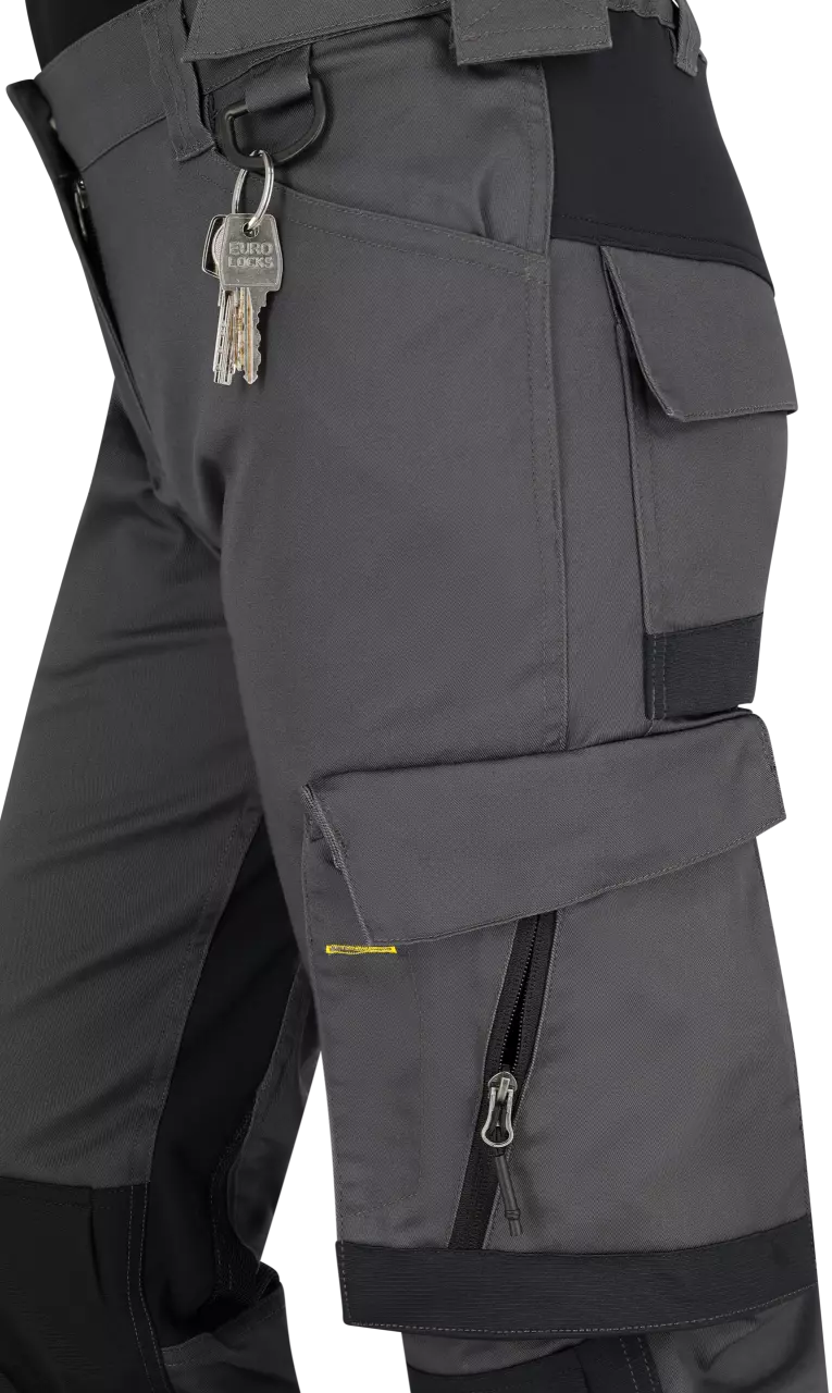 Safety Jogger DENTROW-230, DENEB W Arbeitshose, Dunkelgrau/Schwarz, image 7, gallery thumbnail